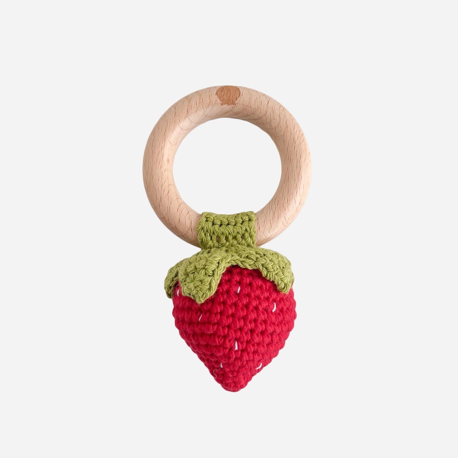 Strawberry Rattle / Teether