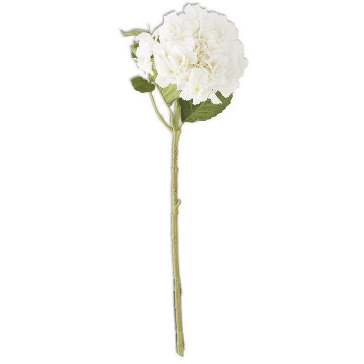 White Real Touch Hydrangea Spray