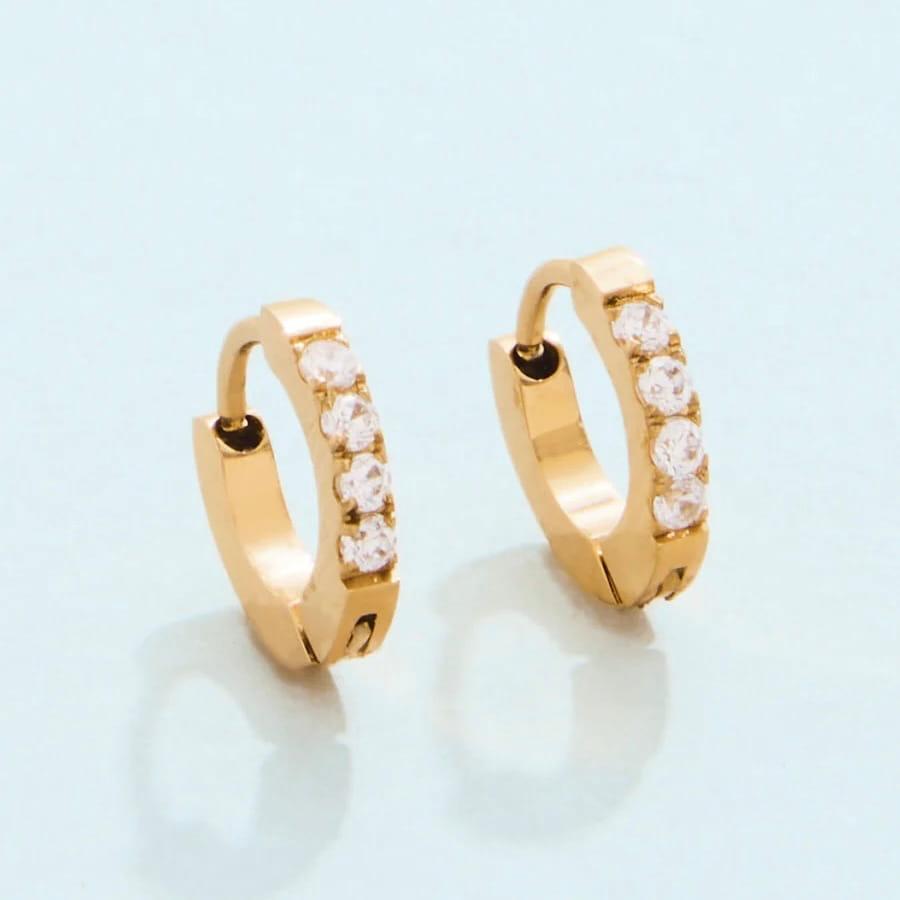 Sunrise Hoop Earrings