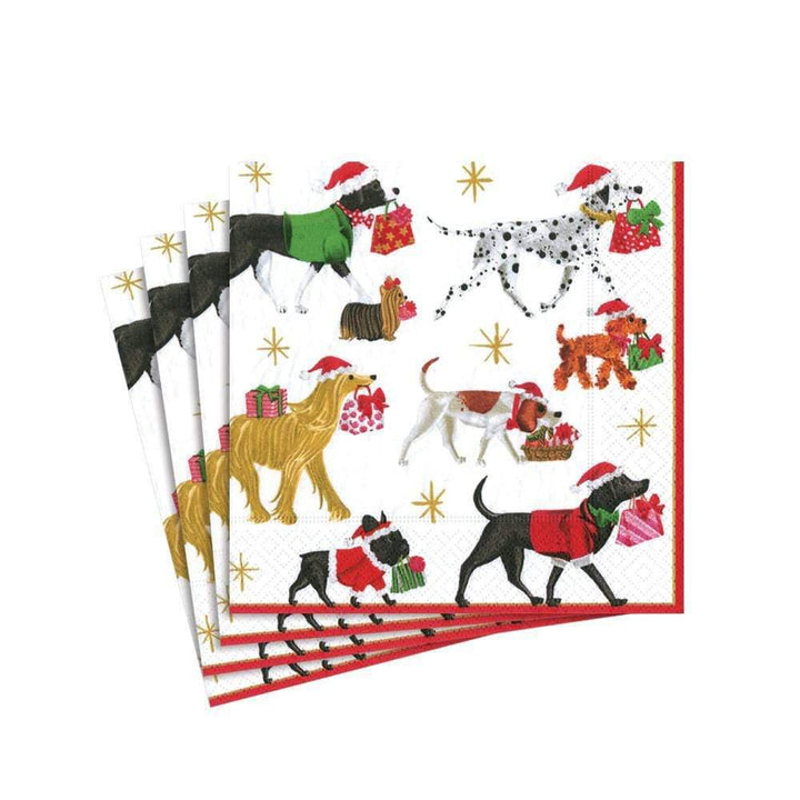 Christmas Delivery Paper Cocktail Napkins