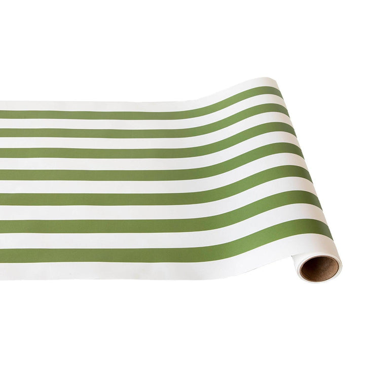 Moss Classic Stripe Paper Runner
