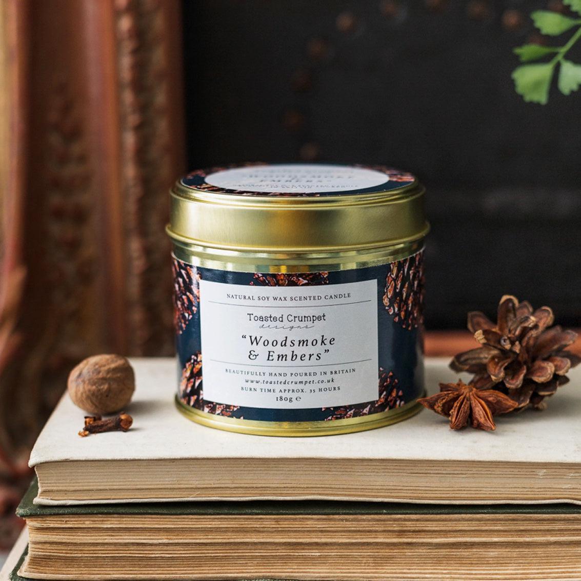 Woodsmoke & Embers Candle