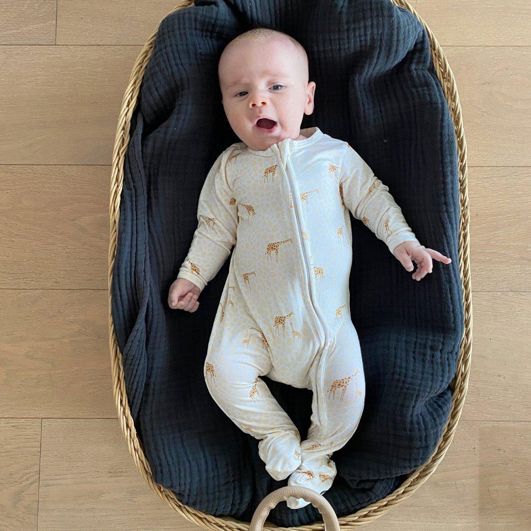 Into the Wild Bamboo Zippered Footie