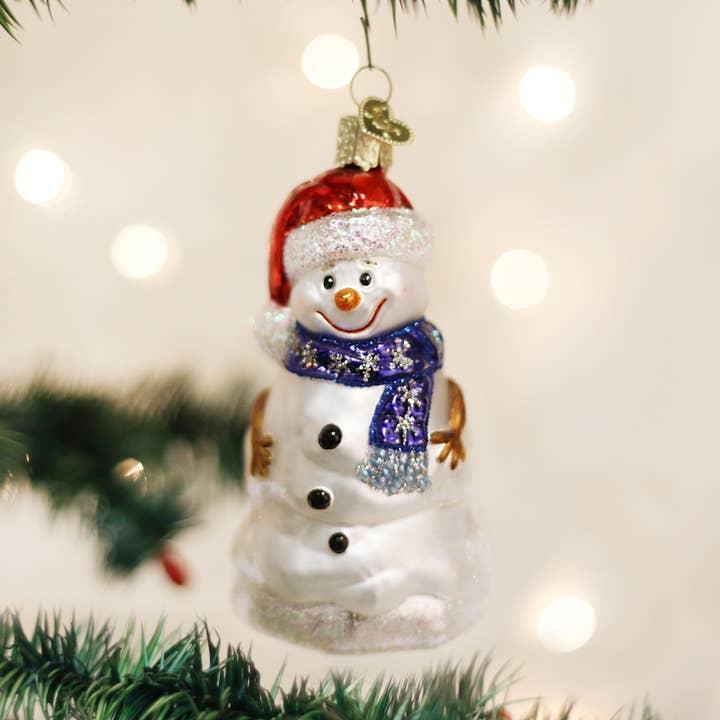 Happy Snowman Ornament