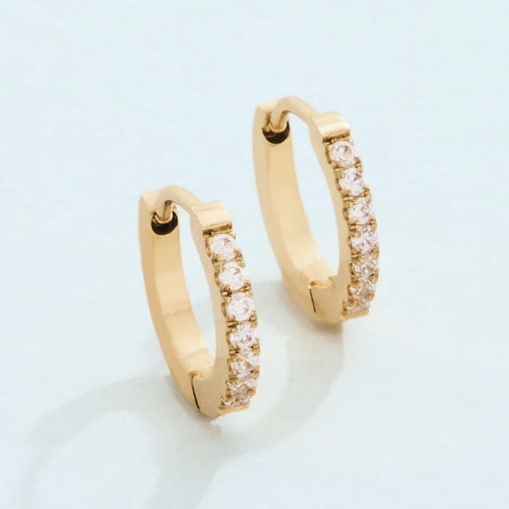 Sunrise Hoop Earrings