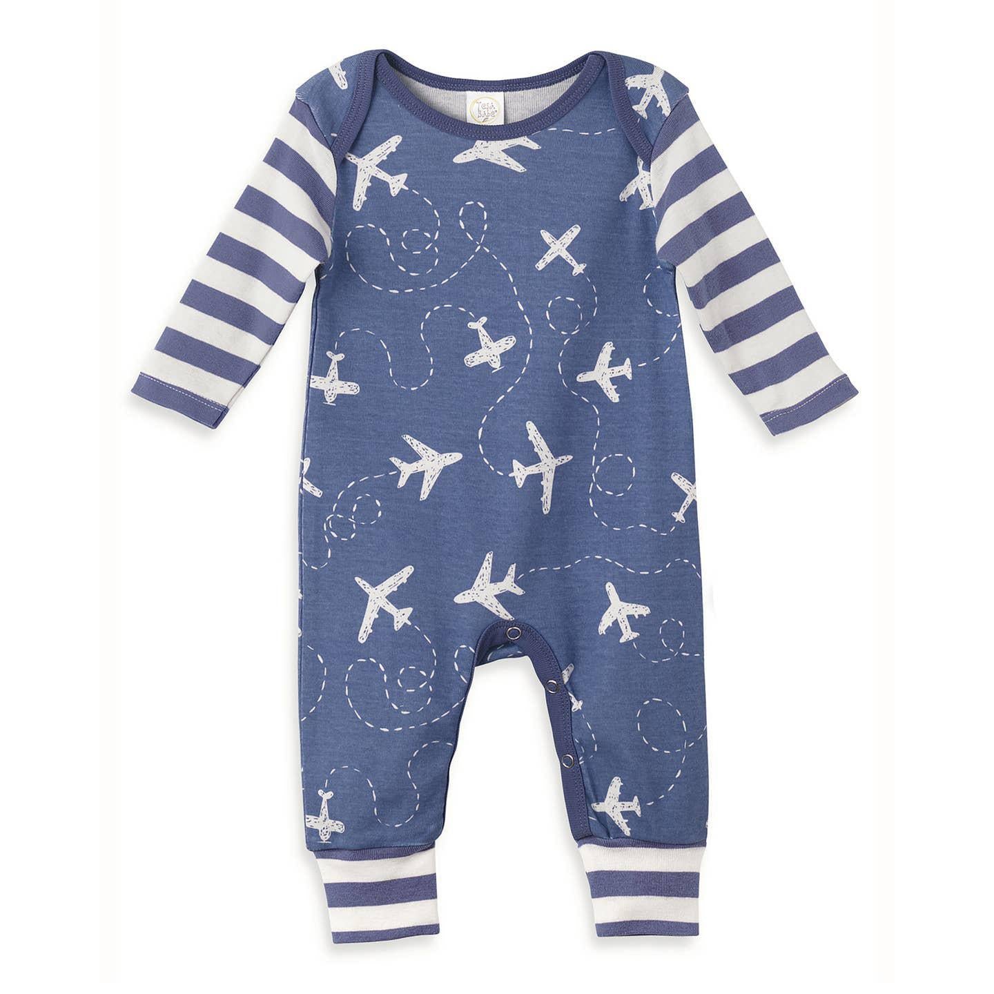 Airplanes Soft Romper