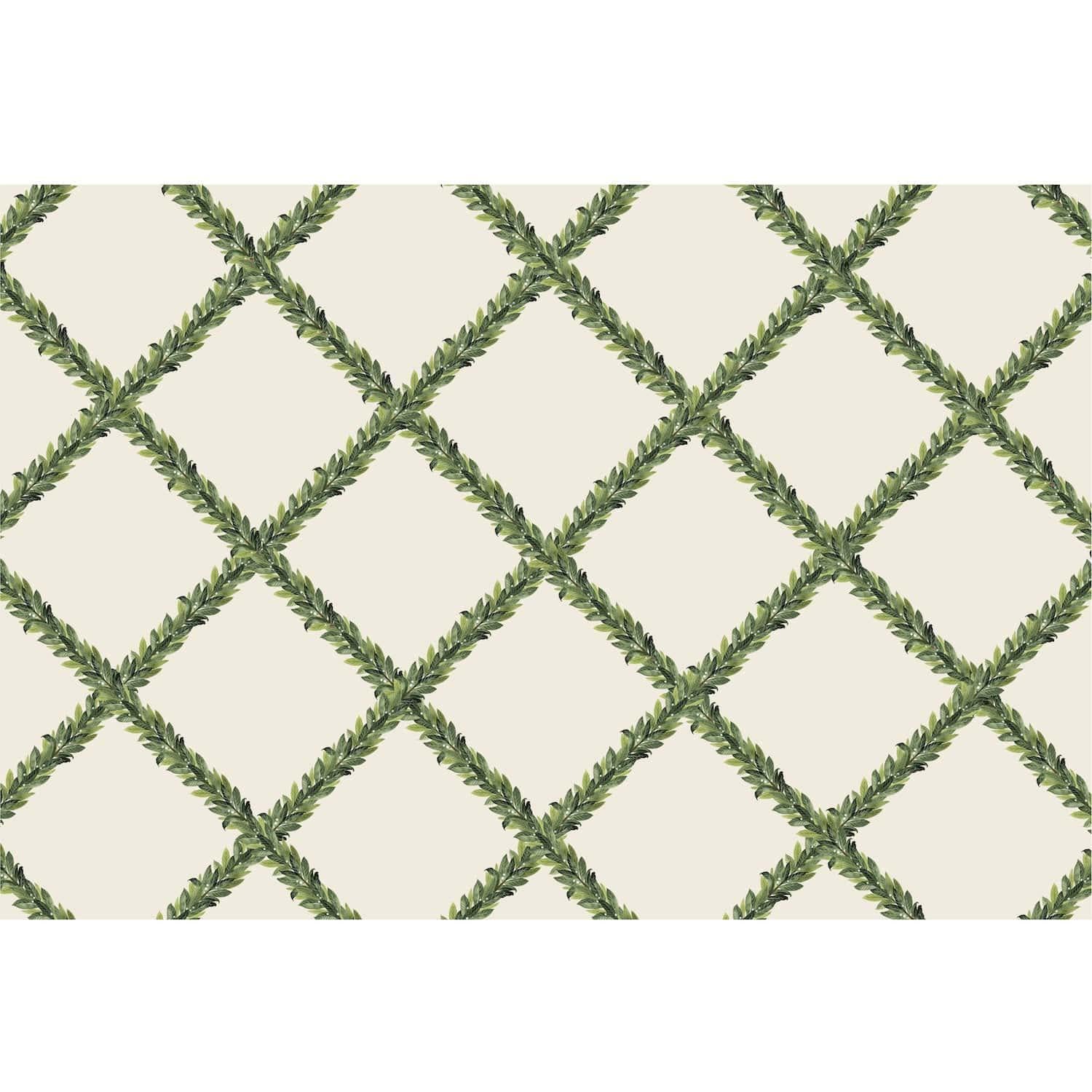 Laurel Lattice Paper Placemat