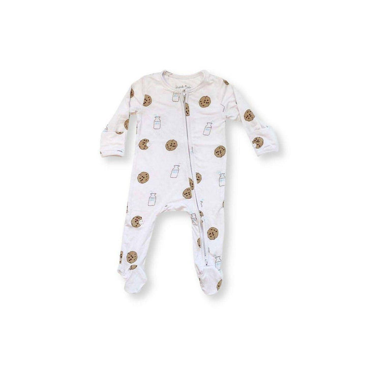 Cookie Craze Zippered Footie Onesie