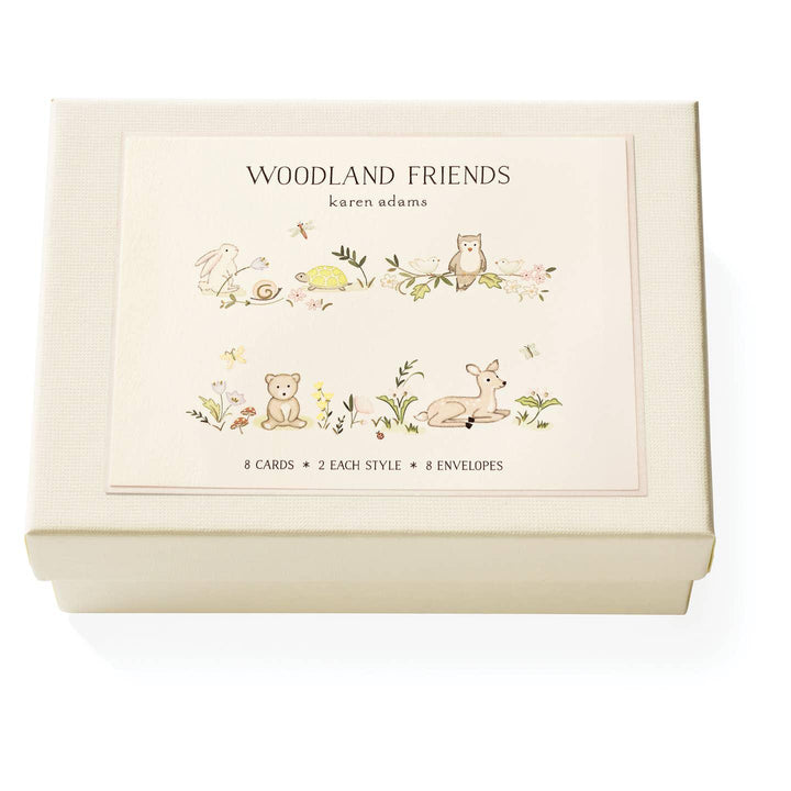 Woodland Friends Note Card Box Set