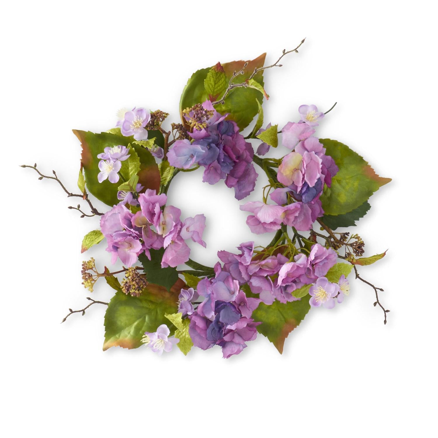 Purple Hydrangea Accent Ring