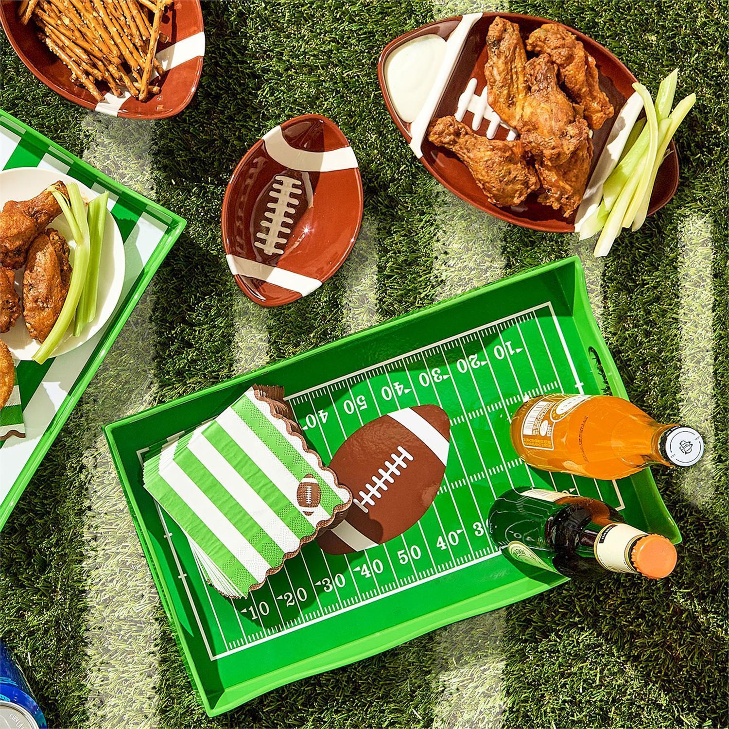 Game Day Decorative Handled Serving Trays