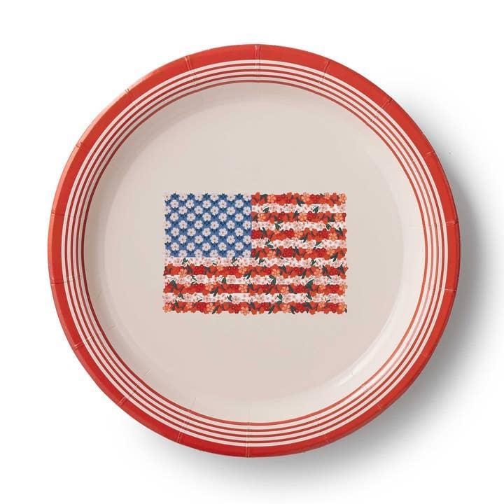 Americana Small Paper Plates