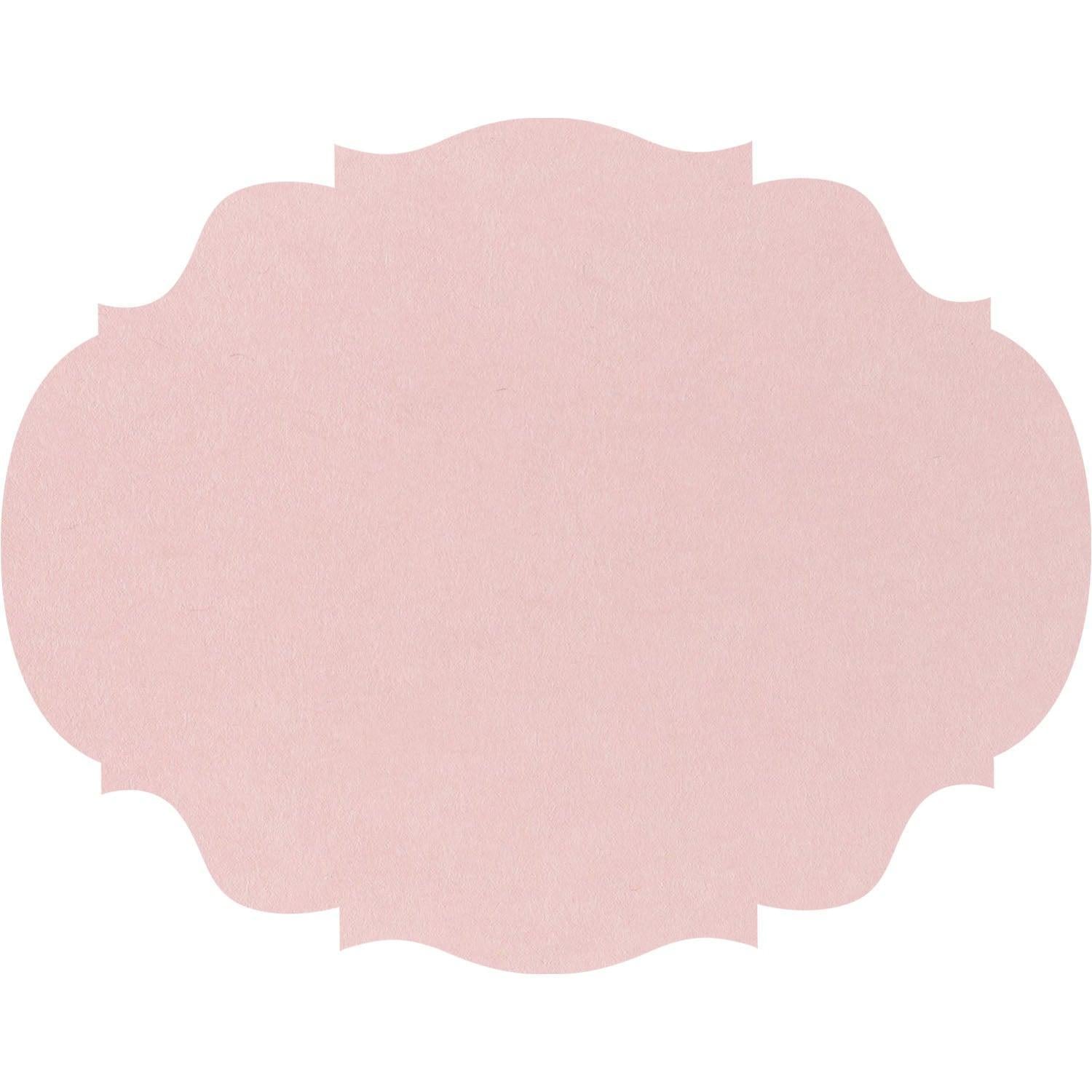 Pink Die-cut French Frame Placemat