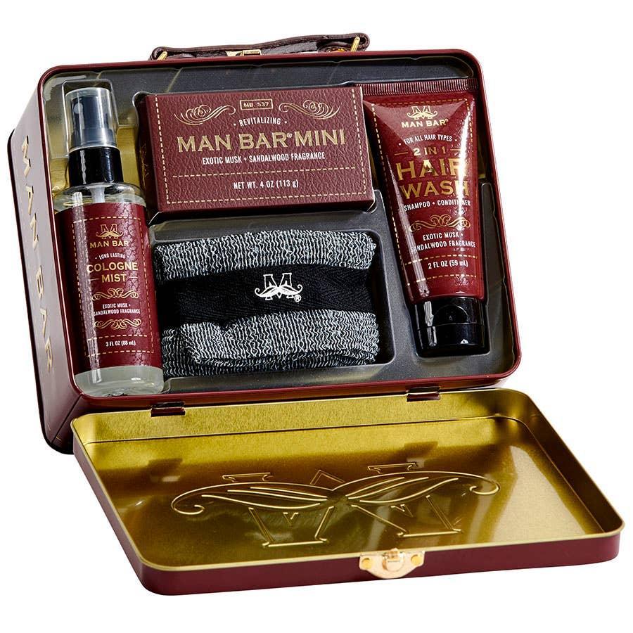 Man Bar Exotic Musk & Sandalwood Travel Kit