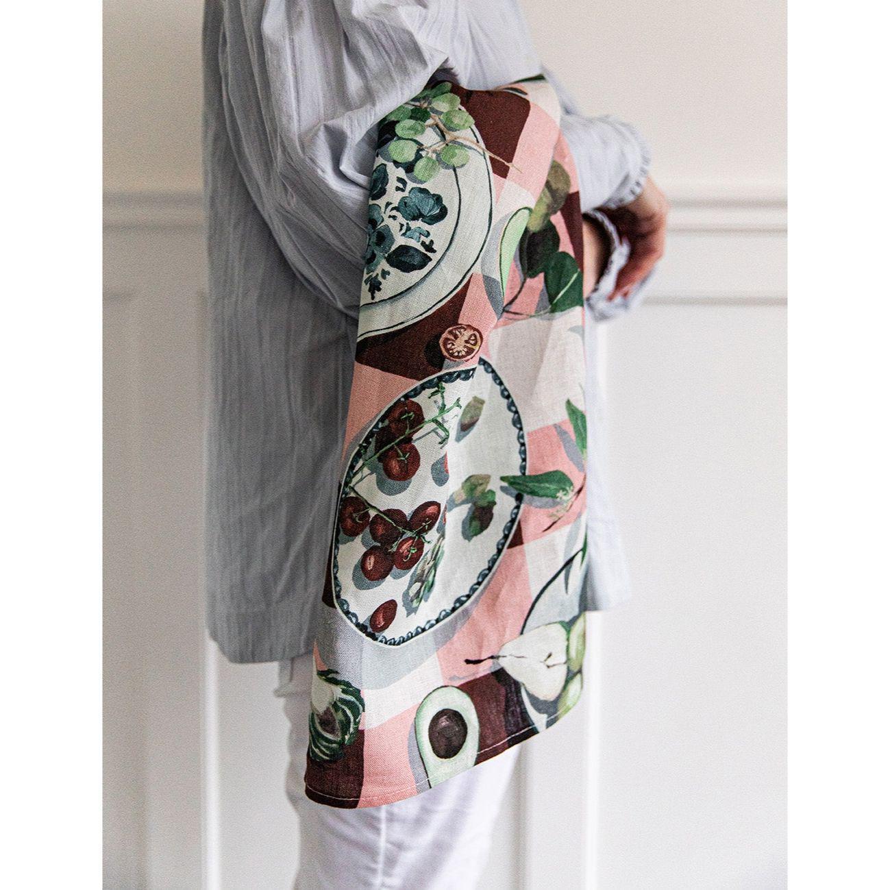 Red Gingham Tea Towel