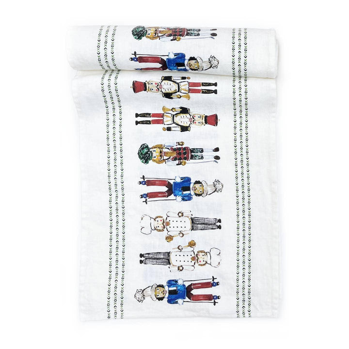 Nutcrackers Linen Runner