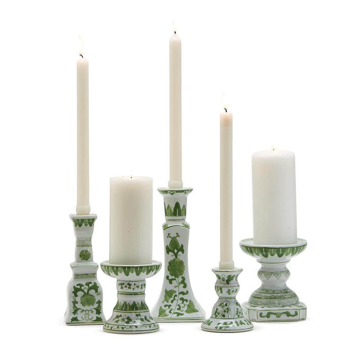 Countryside Green Candleholder