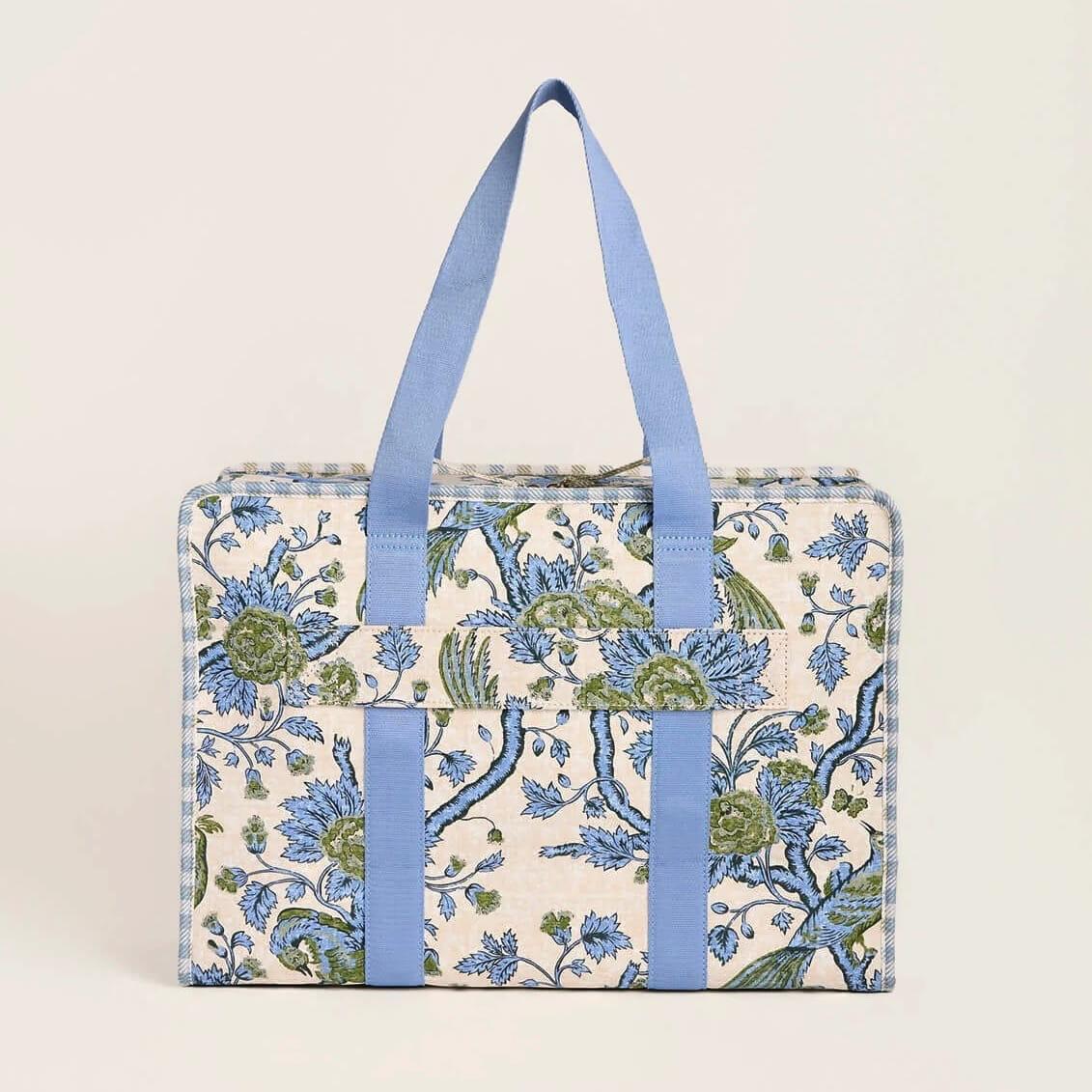 Getaway Travel Duffle Japonica Bird Green