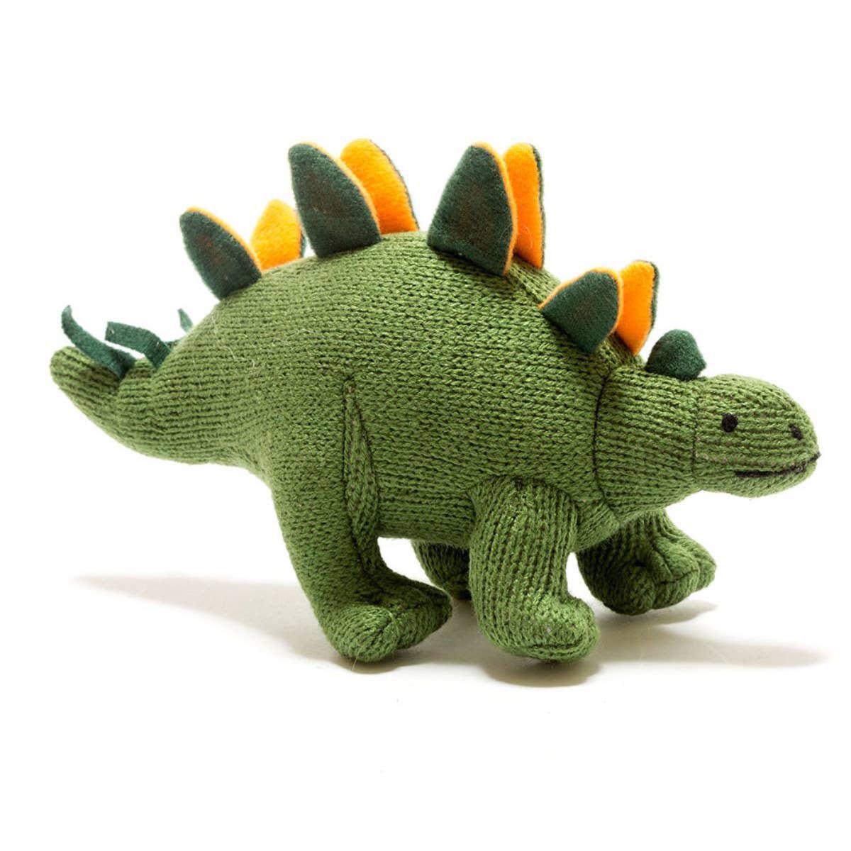 Digg the Stegosaurus Dinosaur Baby Rattle