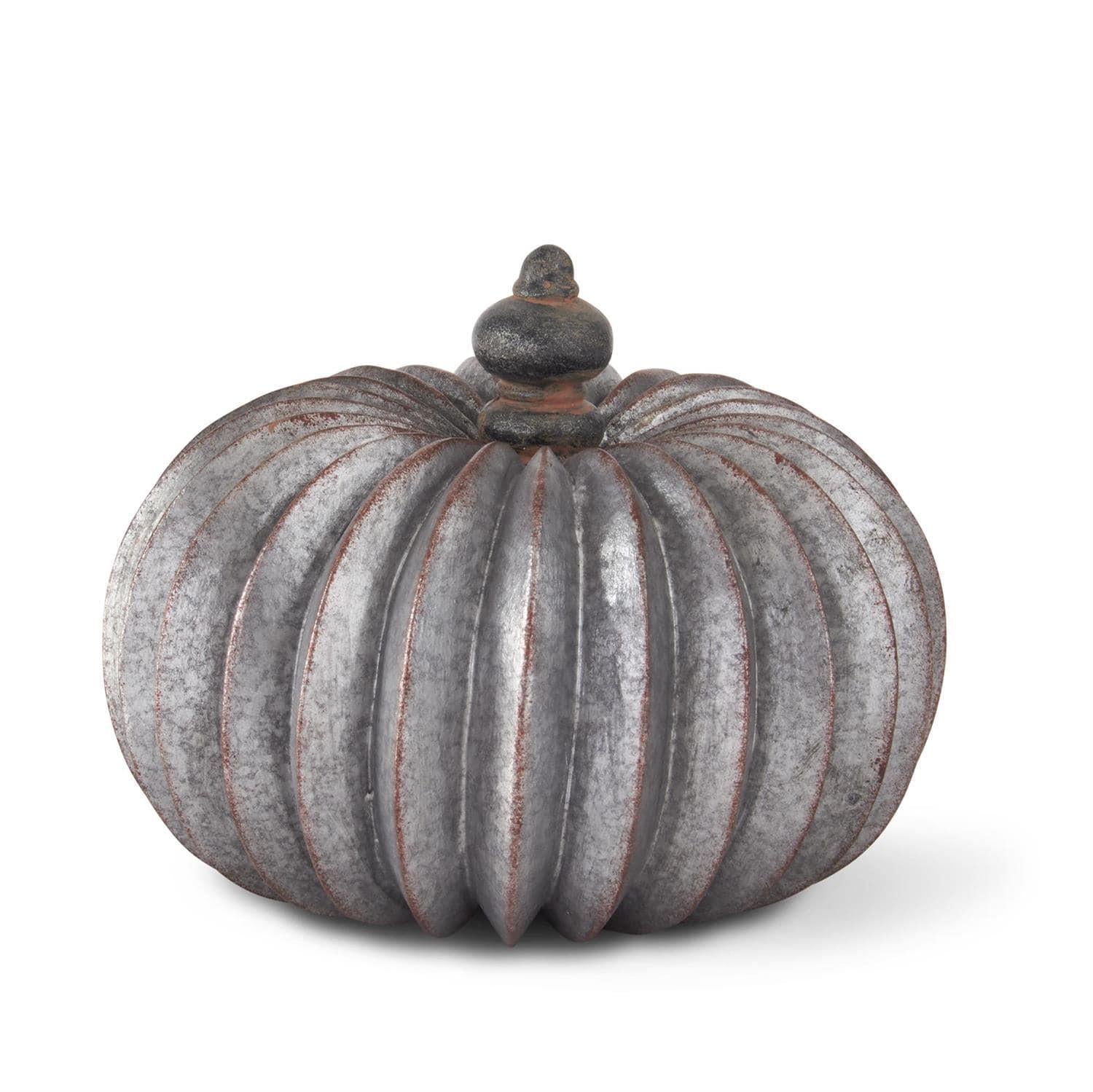 Gray & Copper Pumpkin