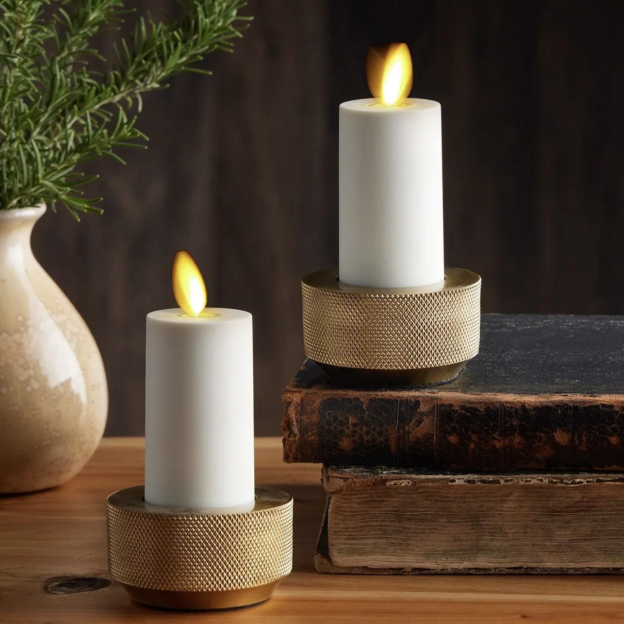 Pearl Ivory Flameless Votive Candles