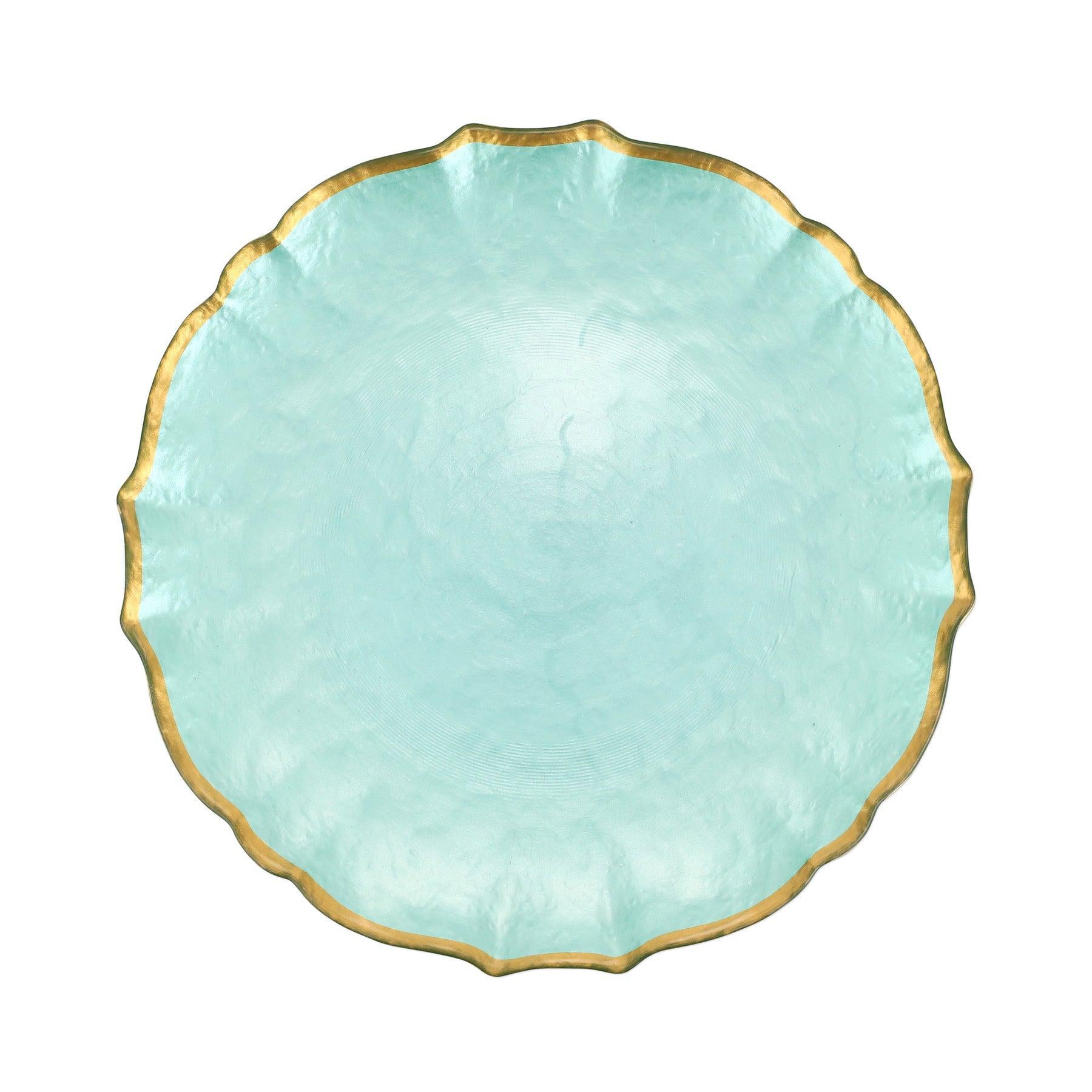 Vietri Baroque Glass Dinner Plate