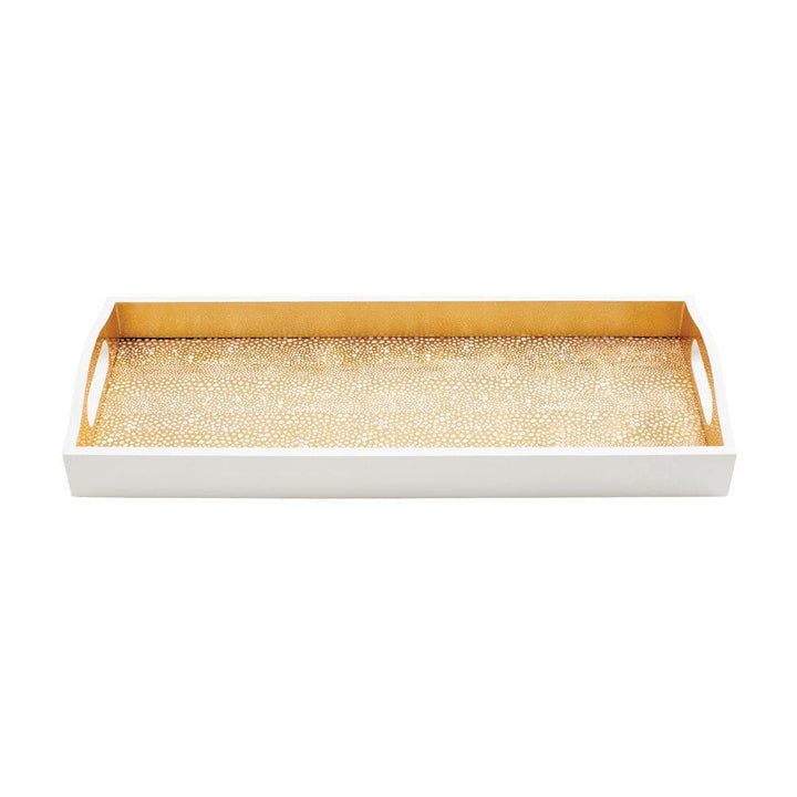 Gold Pebble Lacquer Bar Tray