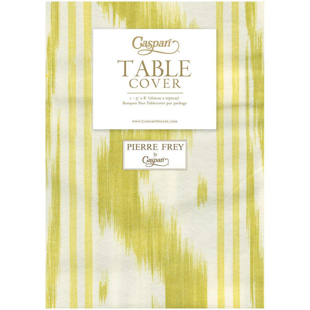 Yellow Toile De Nantes Paper Linen Table Cover