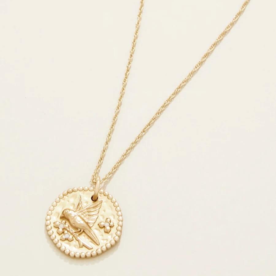 Dove White Opal Necklace