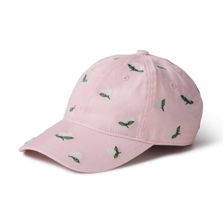 Pink Hydrangea Baseball Cap