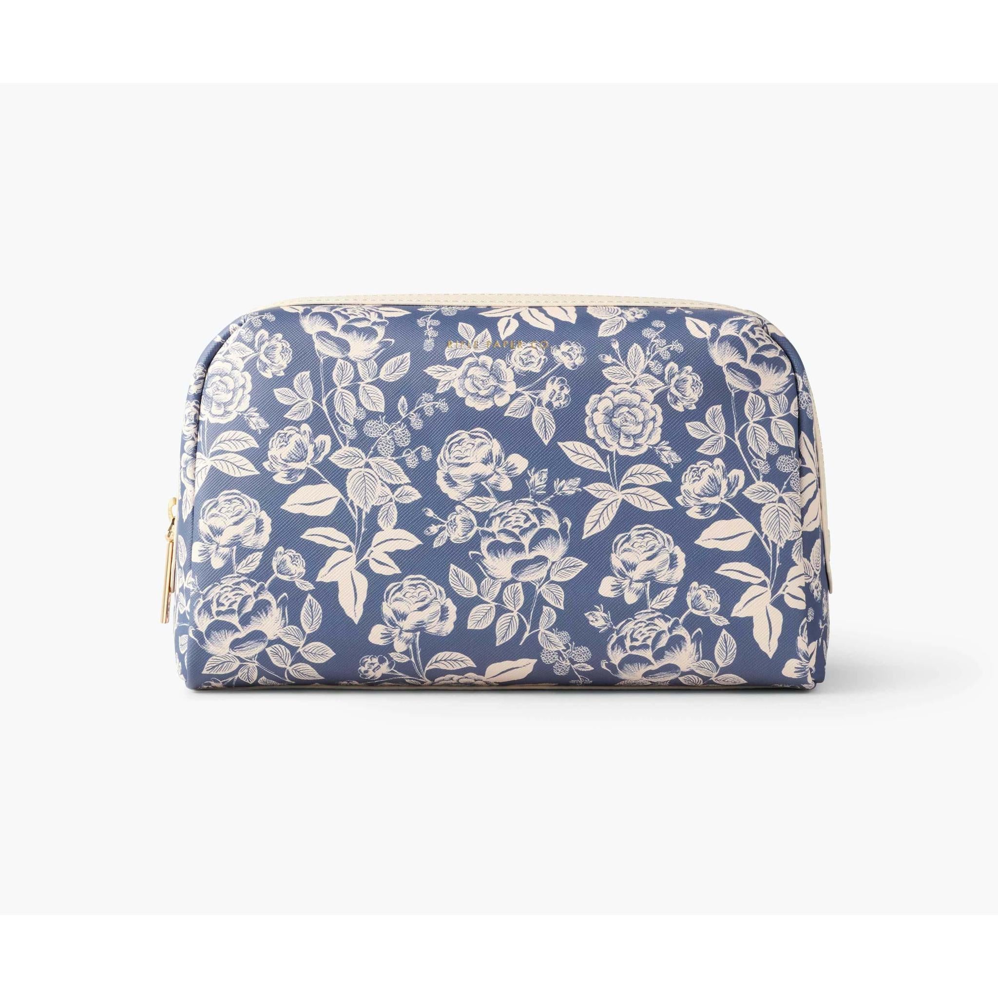 English Rose Large Cosmetic Pouch