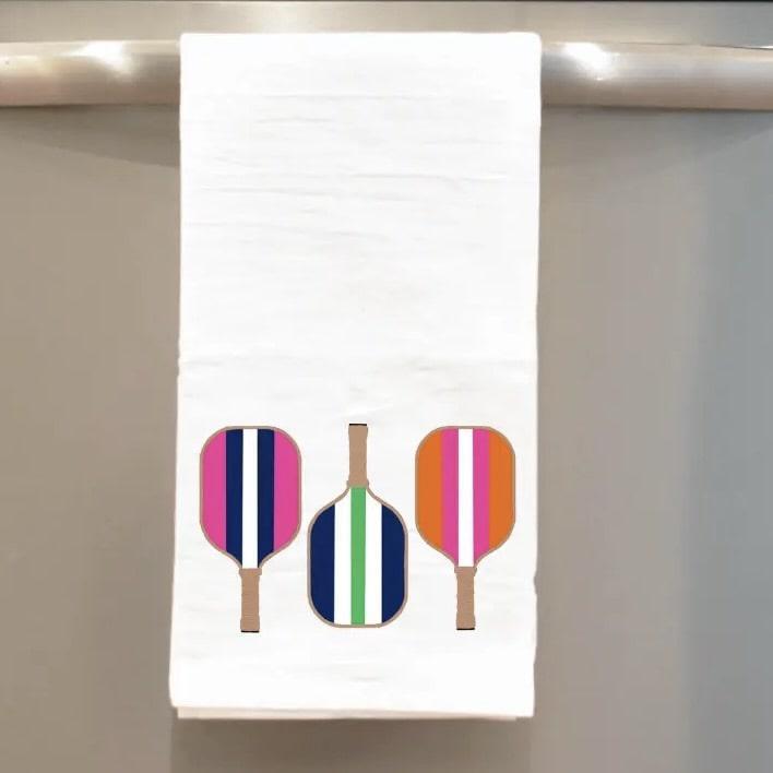 Pickleball Paddle Tea Towel