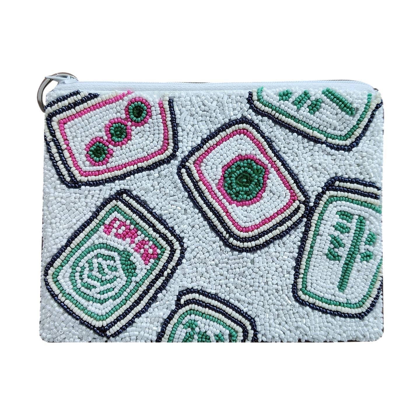 Mahjong Cards & Coin Bag