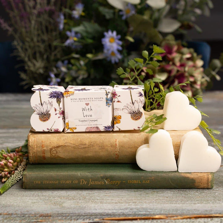 Regency Gardens Mini Heart Soaps
