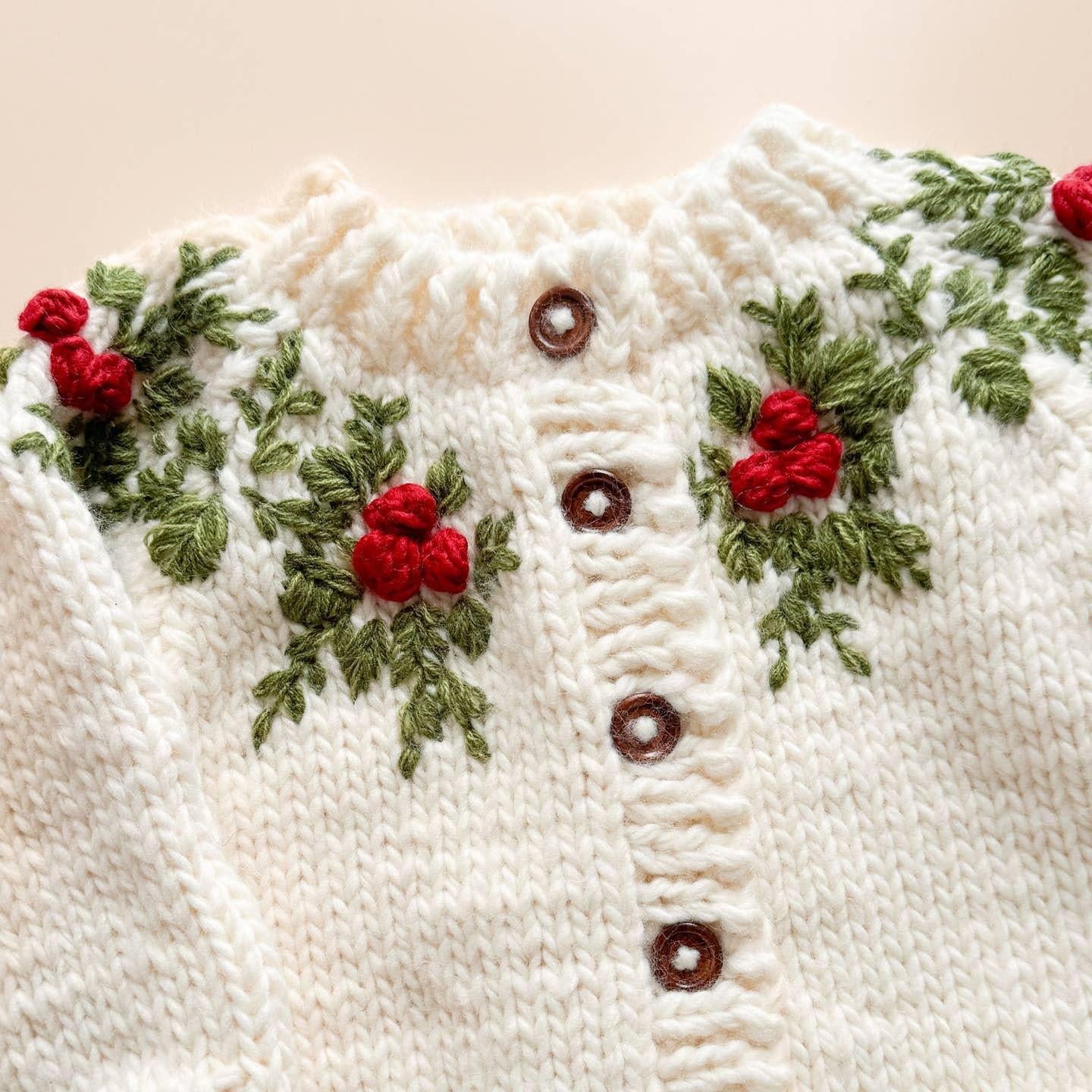 Holly & Berry Baby Cardigan