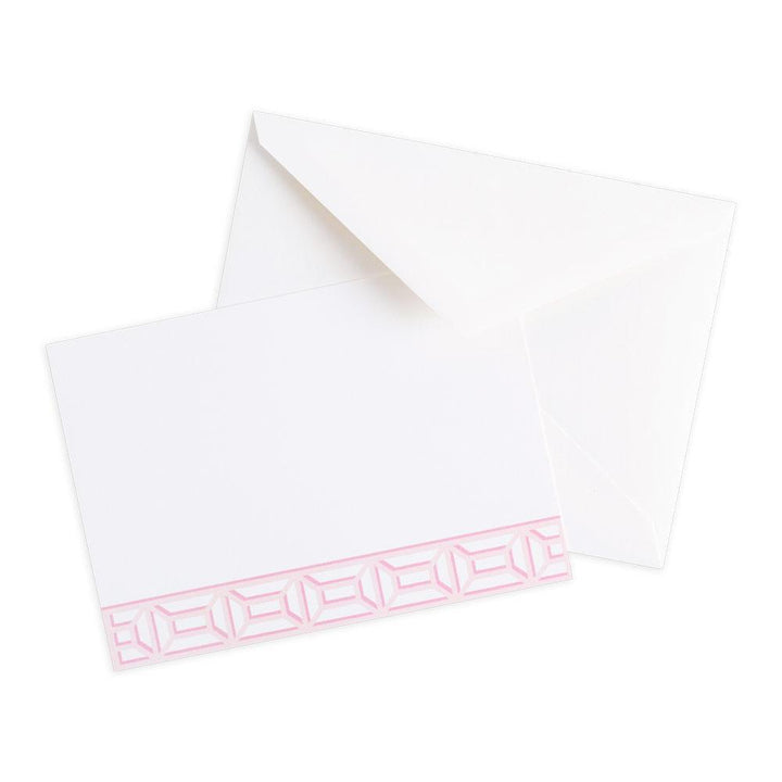 Light Pink Garden Gate Correspondence Cards
