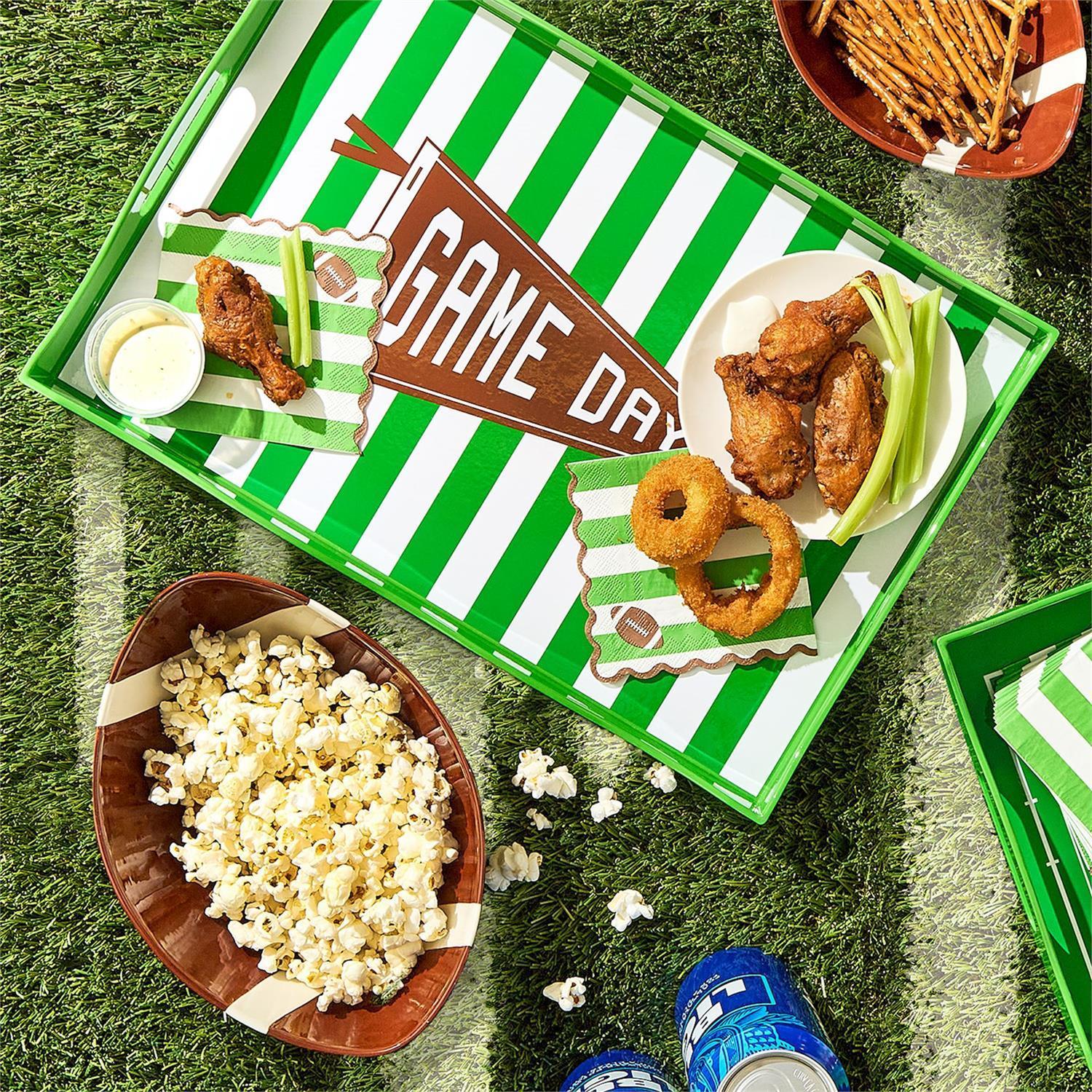 Game Day Decorative Handled Serving Trays