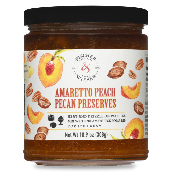 Amaretto Peach Pecan Preserves