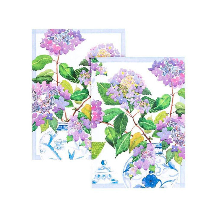 Hydrangeas and Porcelain Assorted Boxed Note Cards