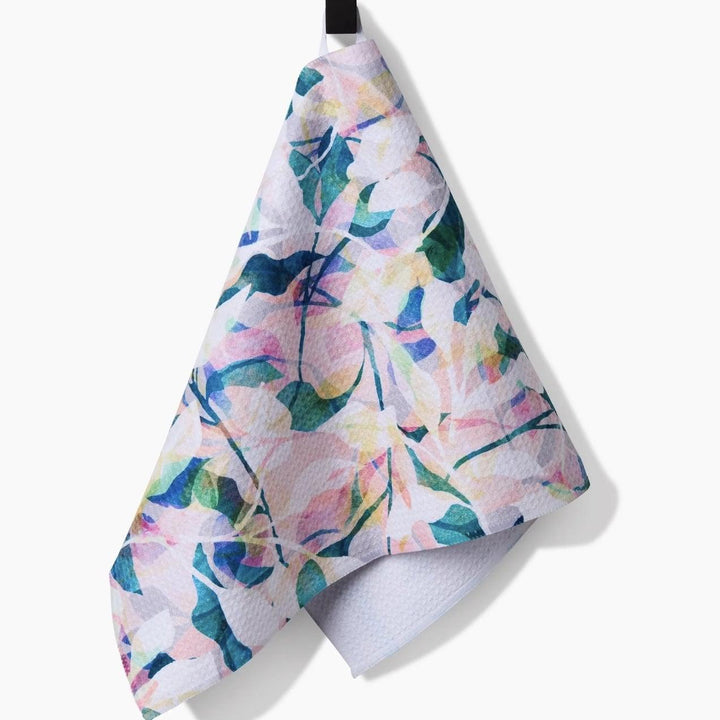 Painted Foliage Bar Towel