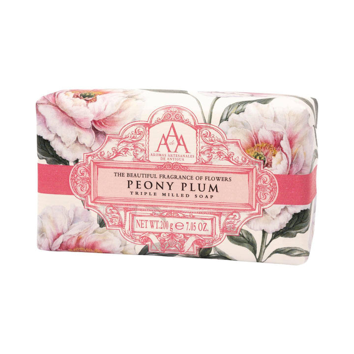 Peony Plum Bar Soap | Aromas Artesanales de Antigua