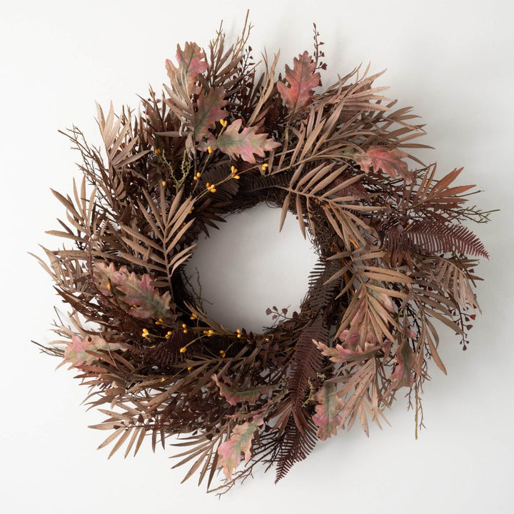 Autumn Fern Wreath