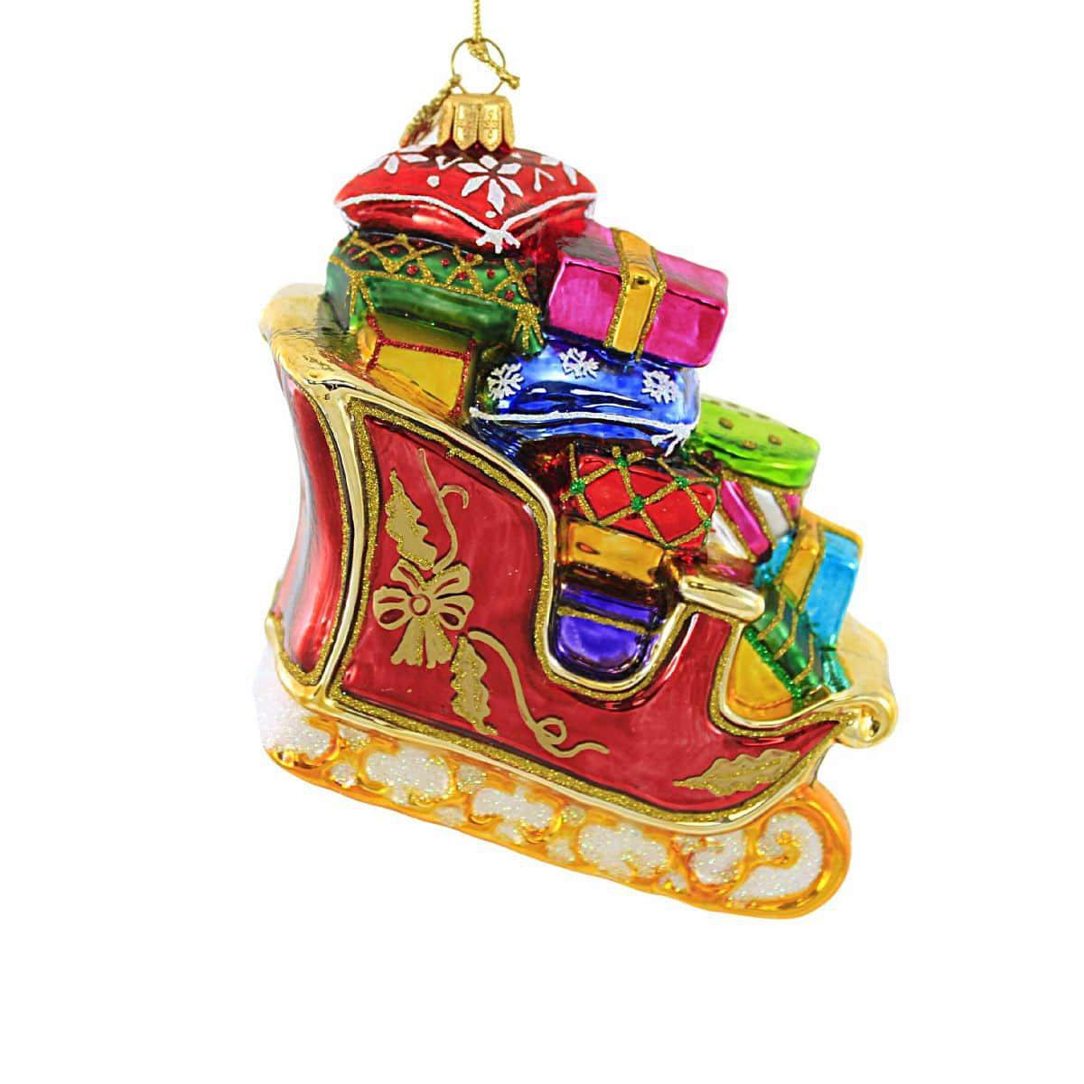 Sleigh A Plenty Ornament | Huras Family