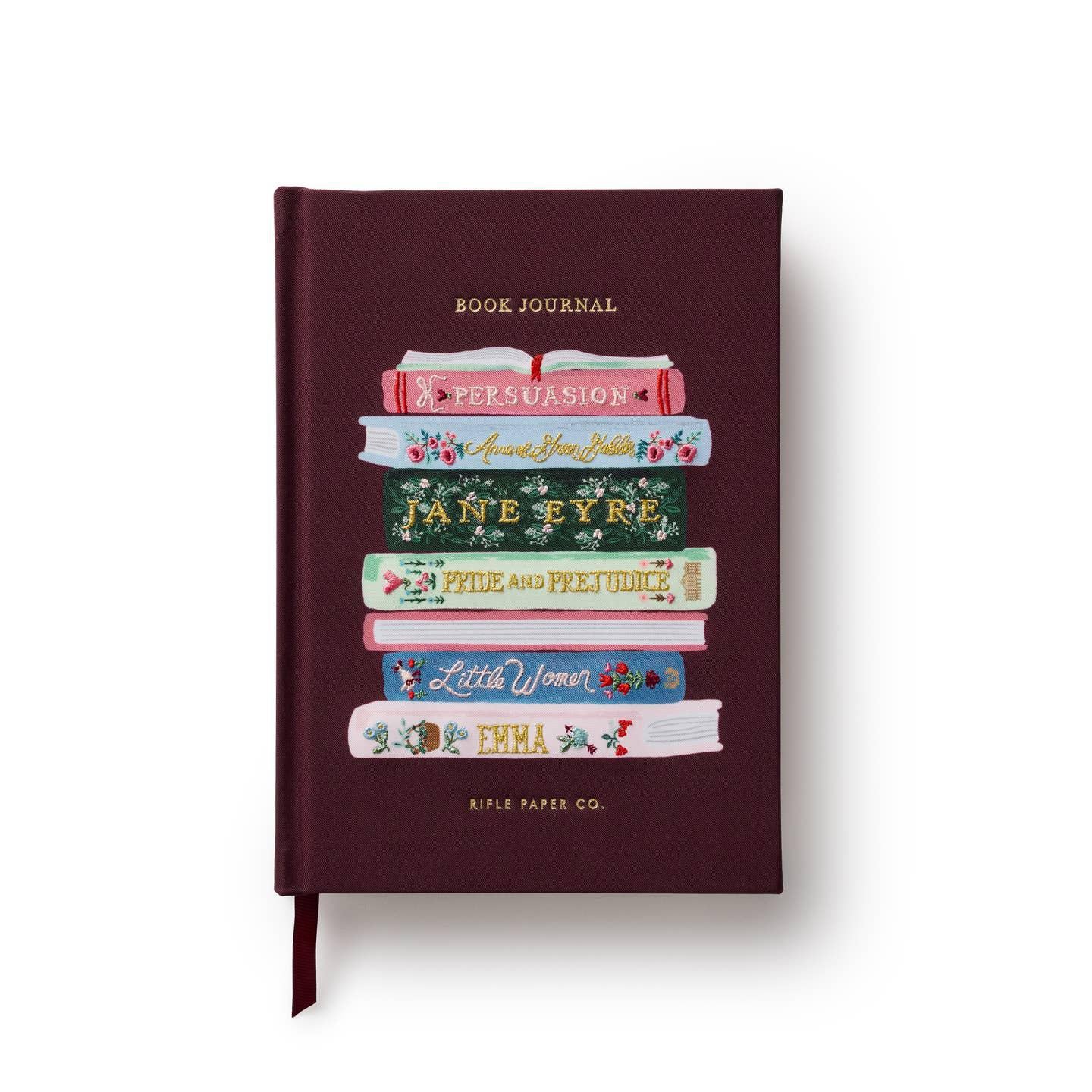 Ladies Night Book Club Embroidered Journal