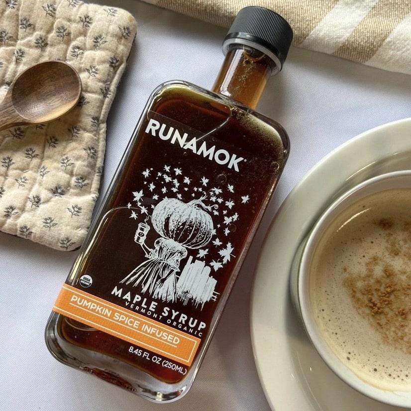 Pumpkin Spice Infused Maple Syrup