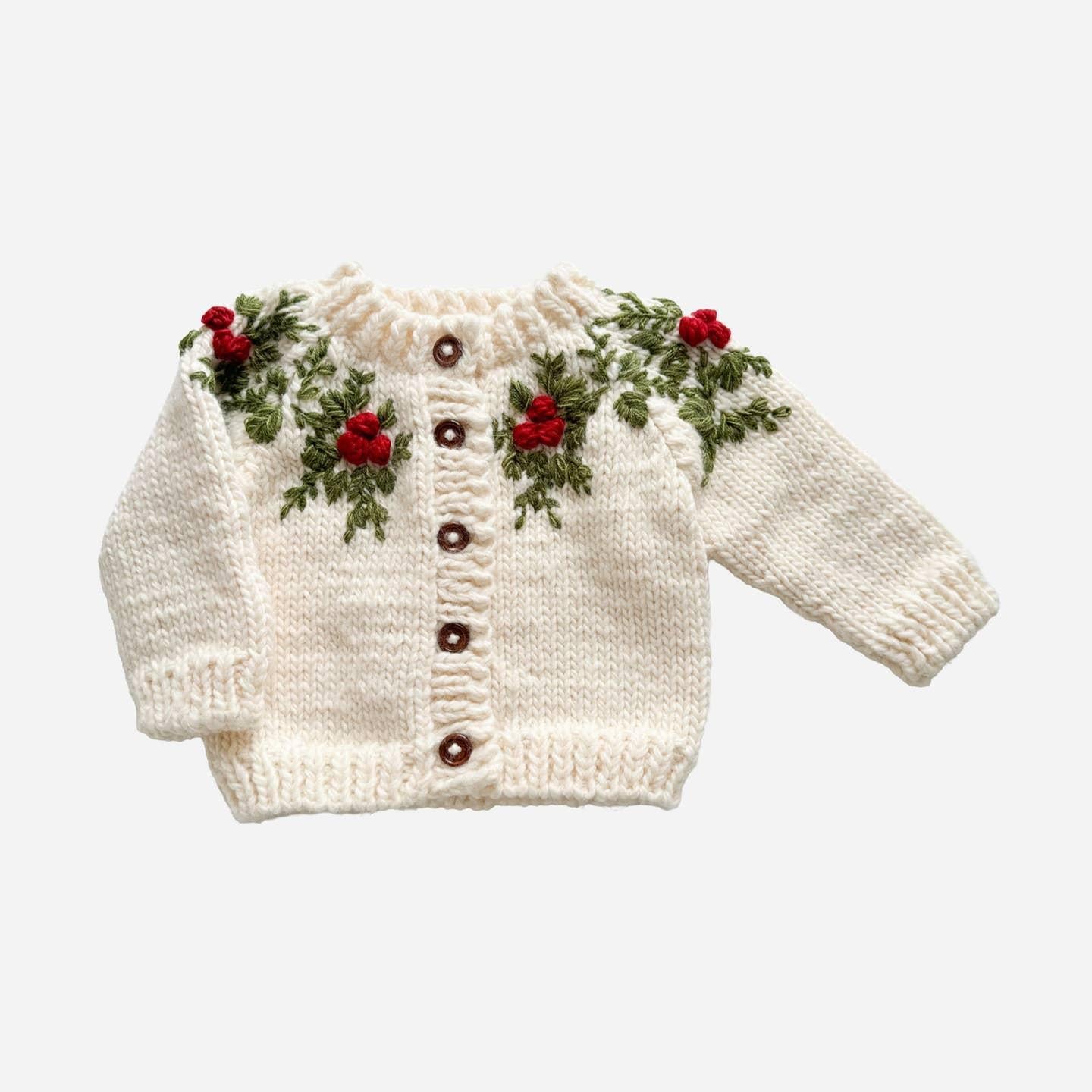 Holly & Berry Baby Cardigan