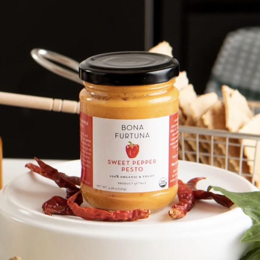 Organic Sweet Pepper Pesto