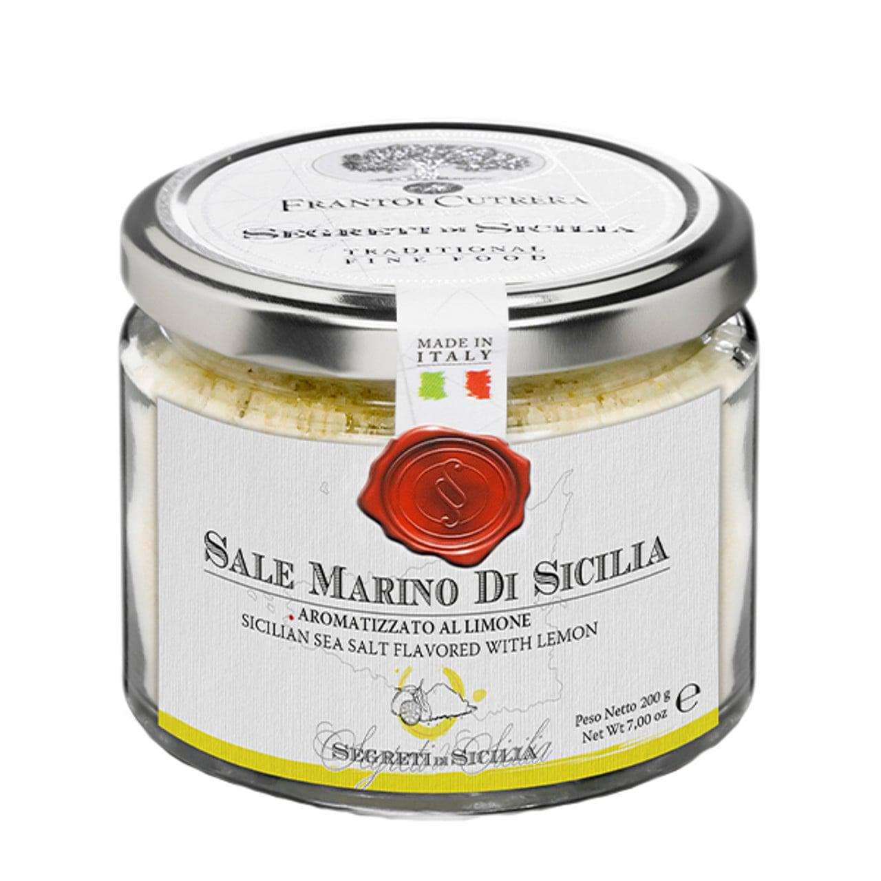 Sea Salt with Lemon by Frantoi Cutrera