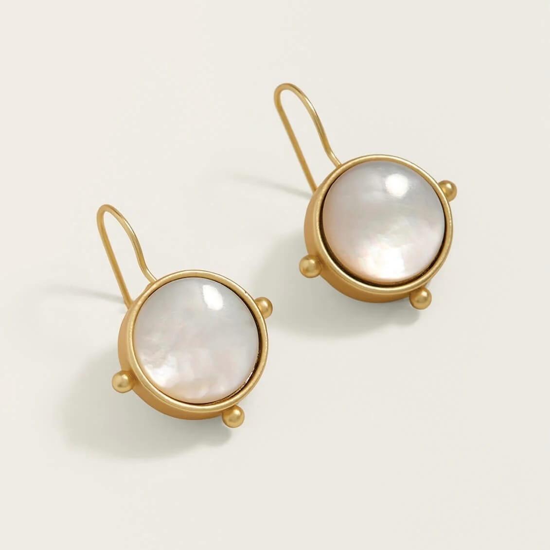 Barony Mother-of-Pearl Earrings