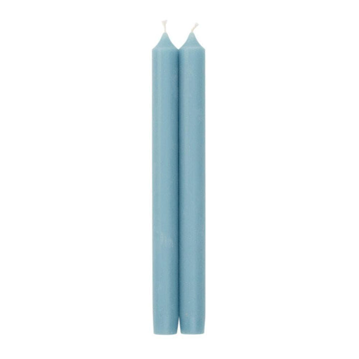 Straight Taper 10" Candles in Stone Blue